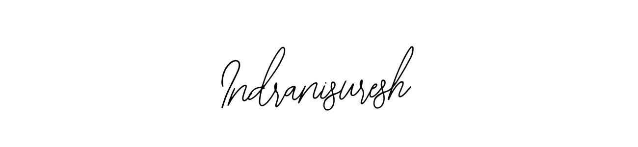 Make a beautiful signature design for name Indranisuresh. With this signature (Bearetta-2O07w) style, you can create a handwritten signature for free. Indranisuresh signature style 12 images and pictures png