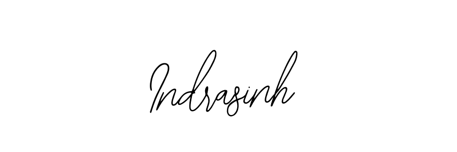 How to make Indrasinh name signature. Use Bearetta-2O07w style for creating short signs online. This is the latest handwritten sign. Indrasinh signature style 12 images and pictures png