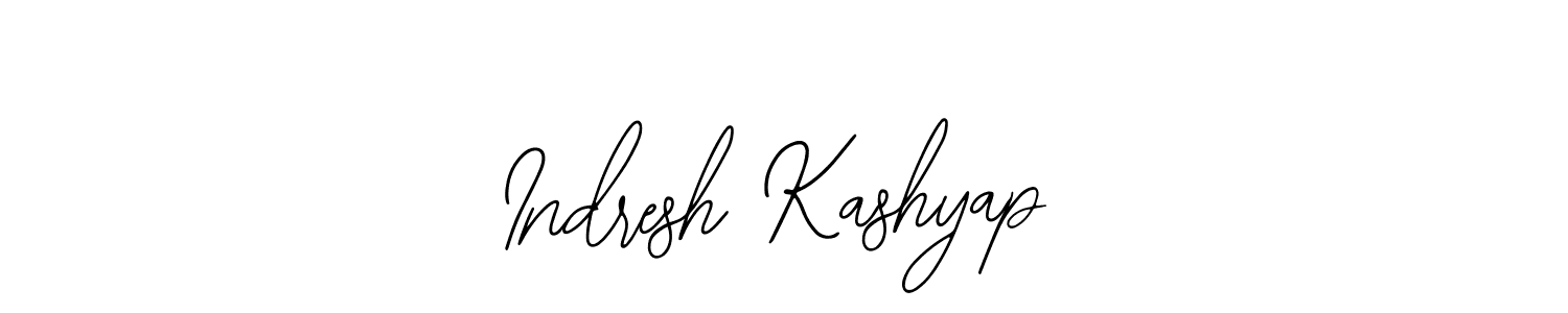 Similarly Bearetta-2O07w is the best handwritten signature design. Signature creator online .You can use it as an online autograph creator for name Indresh Kashyap. Indresh Kashyap signature style 12 images and pictures png