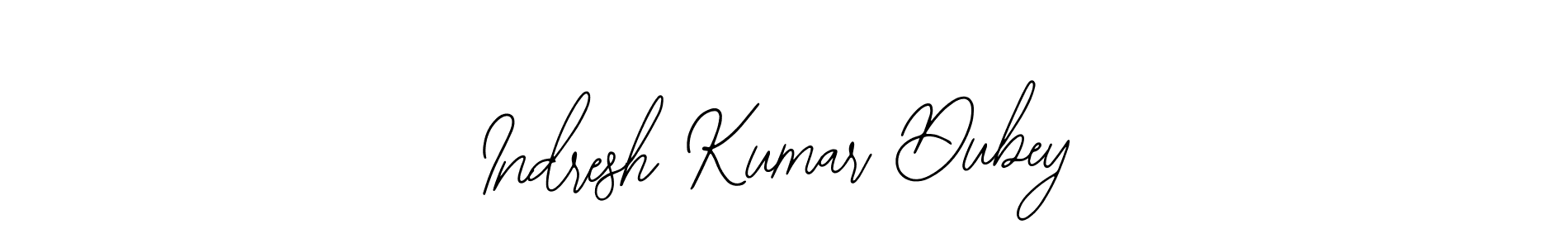 How to make Indresh Kumar Dubey name signature. Use Bearetta-2O07w style for creating short signs online. This is the latest handwritten sign. Indresh Kumar Dubey signature style 12 images and pictures png