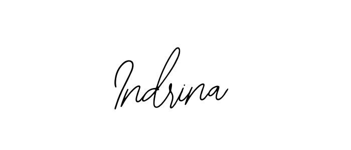 The best way (Bearetta-2O07w) to make a short signature is to pick only two or three words in your name. The name Indrina include a total of six letters. For converting this name. Indrina signature style 12 images and pictures png