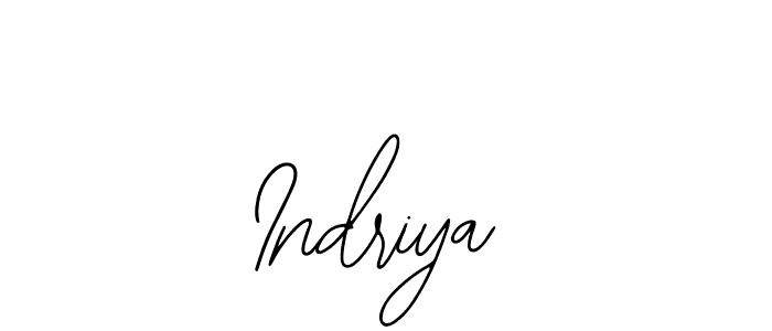 if you are searching for the best signature style for your name Indriya. so please give up your signature search. here we have designed multiple signature styles  using Bearetta-2O07w. Indriya signature style 12 images and pictures png