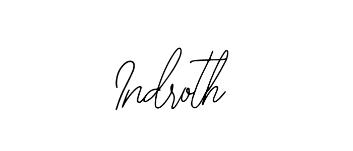 How to make Indroth signature? Bearetta-2O07w is a professional autograph style. Create handwritten signature for Indroth name. Indroth signature style 12 images and pictures png