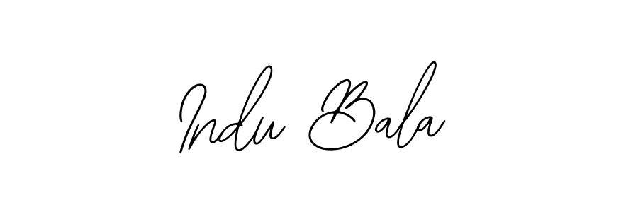 if you are searching for the best signature style for your name Indu Bala. so please give up your signature search. here we have designed multiple signature styles  using Bearetta-2O07w. Indu Bala signature style 12 images and pictures png