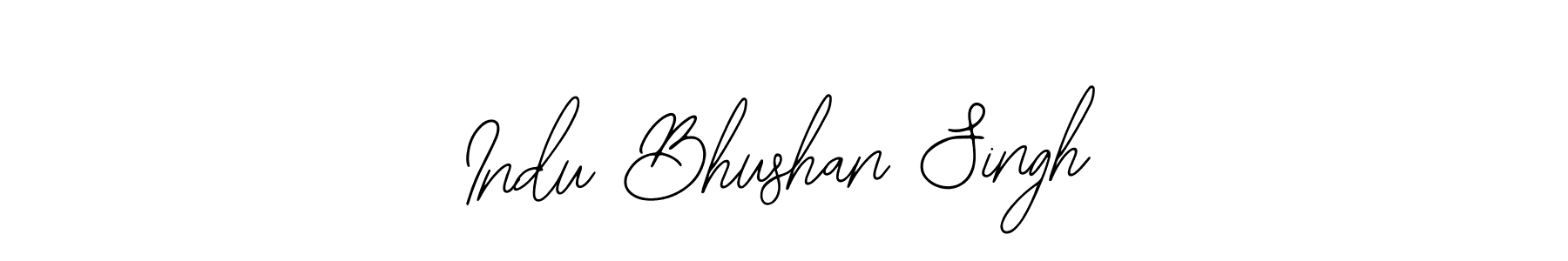 This is the best signature style for the Indu Bhushan Singh name. Also you like these signature font (Bearetta-2O07w). Mix name signature. Indu Bhushan Singh signature style 12 images and pictures png