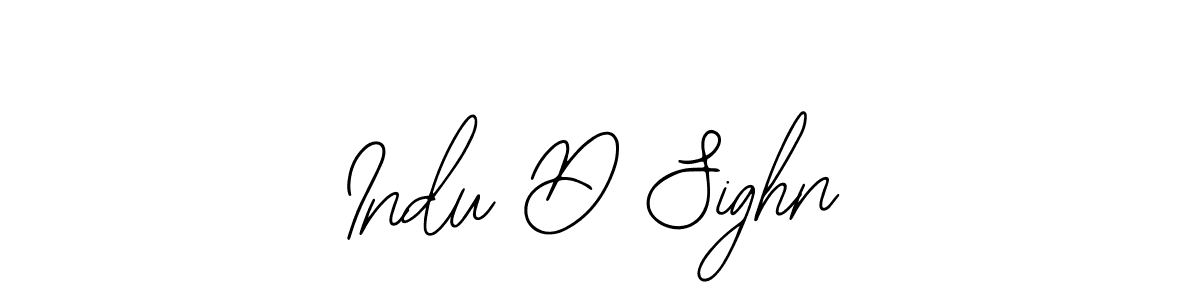 Use a signature maker to create a handwritten signature online. With this signature software, you can design (Bearetta-2O07w) your own signature for name Indu D Sighn. Indu D Sighn signature style 12 images and pictures png