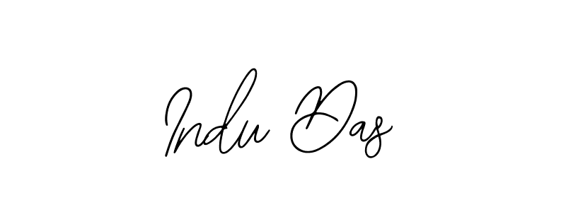 Create a beautiful signature design for name Indu Das. With this signature (Bearetta-2O07w) fonts, you can make a handwritten signature for free. Indu Das signature style 12 images and pictures png