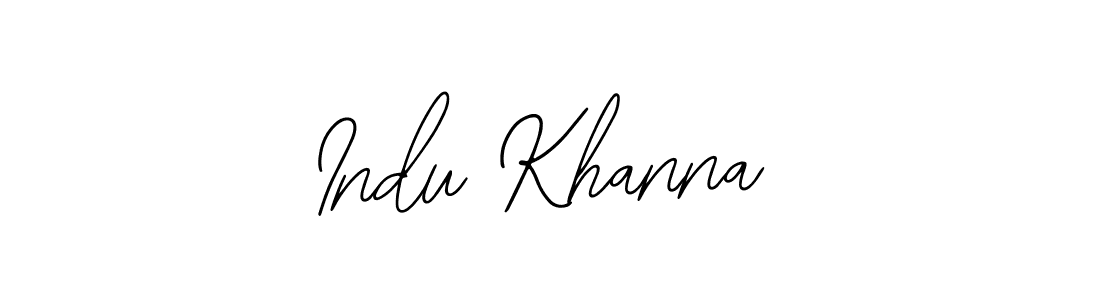 Once you've used our free online signature maker to create your best signature Bearetta-2O07w style, it's time to enjoy all of the benefits that Indu Khanna name signing documents. Indu Khanna signature style 12 images and pictures png