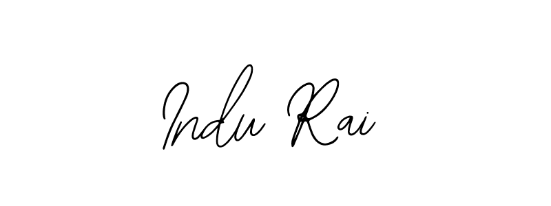The best way (Bearetta-2O07w) to make a short signature is to pick only two or three words in your name. The name Indu Rai include a total of six letters. For converting this name. Indu Rai signature style 12 images and pictures png