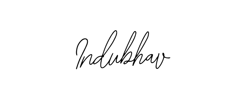 Design your own signature with our free online signature maker. With this signature software, you can create a handwritten (Bearetta-2O07w) signature for name Indubhav. Indubhav signature style 12 images and pictures png