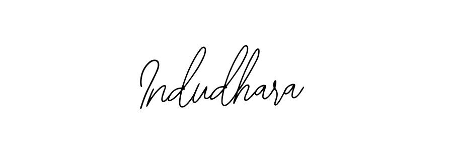 How to make Indudhara signature? Bearetta-2O07w is a professional autograph style. Create handwritten signature for Indudhara name. Indudhara signature style 12 images and pictures png