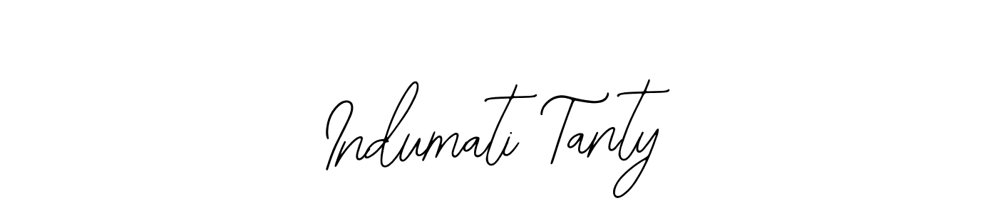 Make a beautiful signature design for name Indumati Tanty. With this signature (Bearetta-2O07w) style, you can create a handwritten signature for free. Indumati Tanty signature style 12 images and pictures png