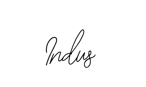 How to make Indus signature? Bearetta-2O07w is a professional autograph style. Create handwritten signature for Indus name. Indus signature style 12 images and pictures png