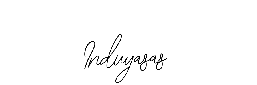 Design your own signature with our free online signature maker. With this signature software, you can create a handwritten (Bearetta-2O07w) signature for name Induyasas. Induyasas signature style 12 images and pictures png