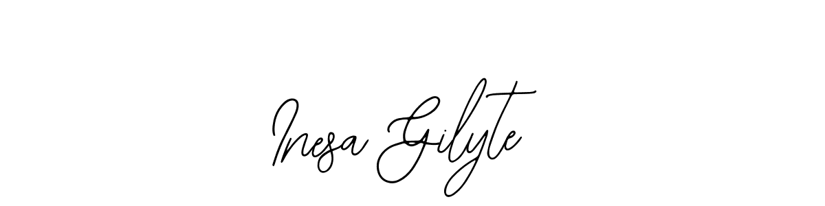 Make a beautiful signature design for name Inesa Gilyte. Use this online signature maker to create a handwritten signature for free. Inesa Gilyte signature style 12 images and pictures png