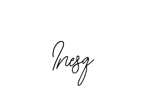 See photos of Inesq official signature by Spectra . Check more albums & portfolios. Read reviews & check more about Bearetta-2O07w font. Inesq signature style 12 images and pictures png