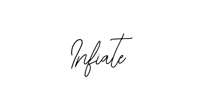 The best way (Bearetta-2O07w) to make a short signature is to pick only two or three words in your name. The name Infiate include a total of six letters. For converting this name. Infiate signature style 12 images and pictures png