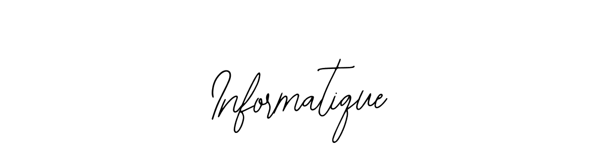 Best and Professional Signature Style for Informatique. Bearetta-2O07w Best Signature Style Collection. Informatique signature style 12 images and pictures png