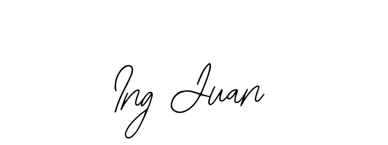 Make a beautiful signature design for name Ing Juan. With this signature (Bearetta-2O07w) style, you can create a handwritten signature for free. Ing Juan signature style 12 images and pictures png