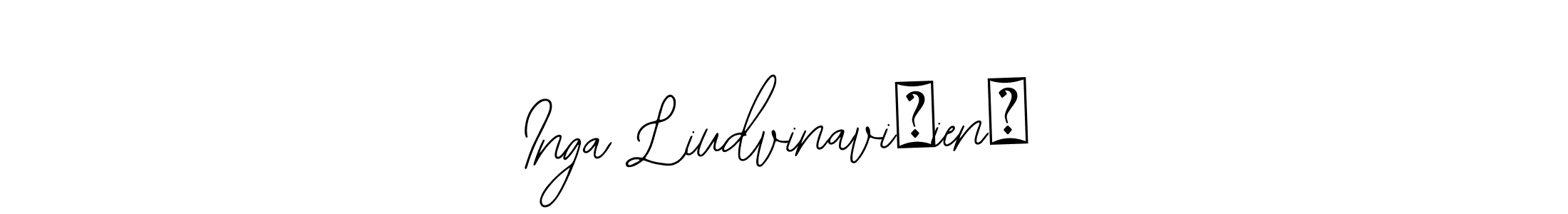 You can use this online signature creator to create a handwritten signature for the name Inga Liudvinavičienė. This is the best online autograph maker. Inga Liudvinavičienė signature style 12 images and pictures png