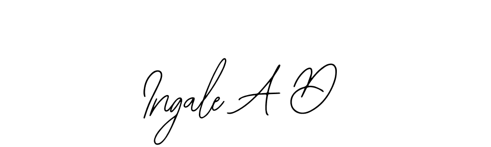 Best and Professional Signature Style for Ingale A D. Bearetta-2O07w Best Signature Style Collection. Ingale A D signature style 12 images and pictures png