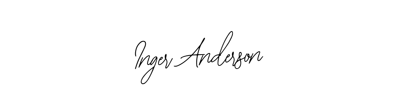 Make a beautiful signature design for name Inger Anderson. Use this online signature maker to create a handwritten signature for free. Inger Anderson signature style 12 images and pictures png