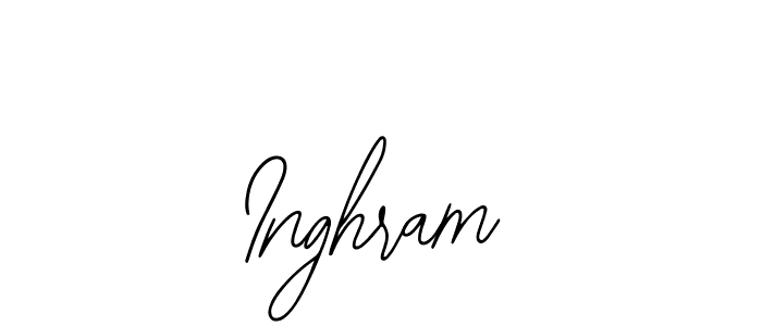 Best and Professional Signature Style for Inghram. Bearetta-2O07w Best Signature Style Collection. Inghram signature style 12 images and pictures png