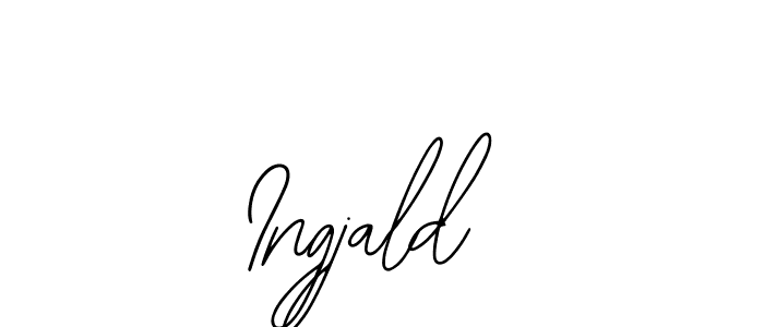 Make a beautiful signature design for name Ingjald. With this signature (Bearetta-2O07w) style, you can create a handwritten signature for free. Ingjald signature style 12 images and pictures png