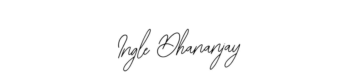 Best and Professional Signature Style for Ingle Dhananjay. Bearetta-2O07w Best Signature Style Collection. Ingle Dhananjay signature style 12 images and pictures png