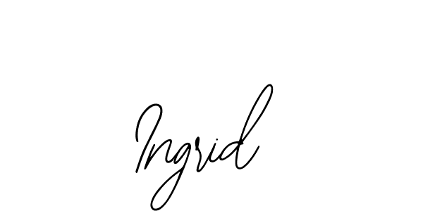 How to Draw Ingrid signature style? Bearetta-2O07w is a latest design signature styles for name Ingrid. Ingrid signature style 12 images and pictures png
