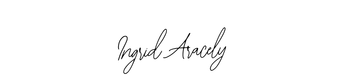 You can use this online signature creator to create a handwritten signature for the name Ingrid Aracely. This is the best online autograph maker. Ingrid Aracely signature style 12 images and pictures png