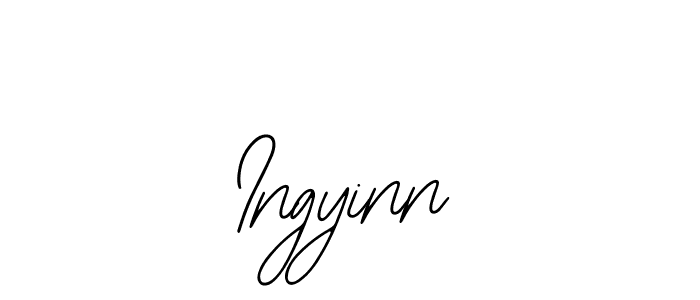 The best way (Bearetta-2O07w) to make a short signature is to pick only two or three words in your name. The name Ingyinn include a total of six letters. For converting this name. Ingyinn signature style 12 images and pictures png