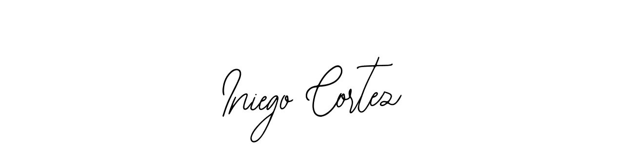 Use a signature maker to create a handwritten signature online. With this signature software, you can design (Bearetta-2O07w) your own signature for name Iniego Cortez. Iniego Cortez signature style 12 images and pictures png