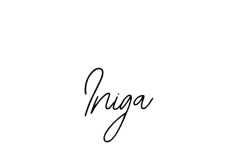 if you are searching for the best signature style for your name Iniga. so please give up your signature search. here we have designed multiple signature styles  using Bearetta-2O07w. Iniga signature style 12 images and pictures png