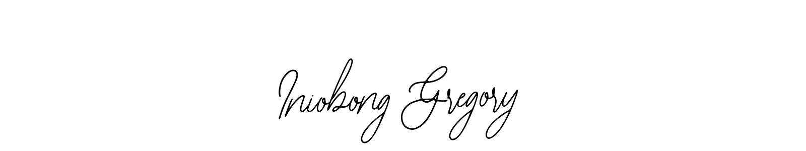 Also we have Iniobong Gregory name is the best signature style. Create professional handwritten signature collection using Bearetta-2O07w autograph style. Iniobong Gregory signature style 12 images and pictures png