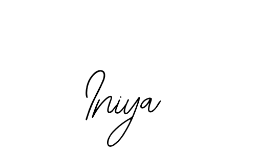 Design your own signature with our free online signature maker. With this signature software, you can create a handwritten (Bearetta-2O07w) signature for name Iniya. Iniya signature style 12 images and pictures png