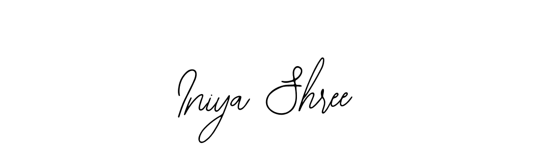 Similarly Bearetta-2O07w is the best handwritten signature design. Signature creator online .You can use it as an online autograph creator for name Iniya Shree. Iniya Shree signature style 12 images and pictures png