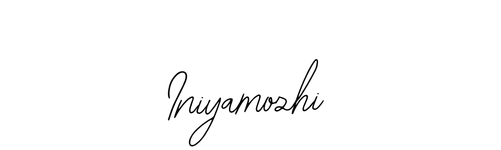 Also we have Iniyamozhi name is the best signature style. Create professional handwritten signature collection using Bearetta-2O07w autograph style. Iniyamozhi signature style 12 images and pictures png