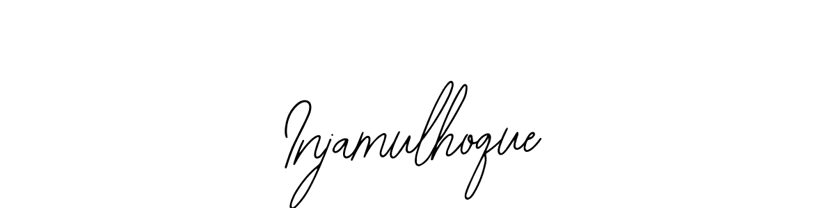 Also You can easily find your signature by using the search form. We will create Injamulhoque name handwritten signature images for you free of cost using Bearetta-2O07w sign style. Injamulhoque signature style 12 images and pictures png