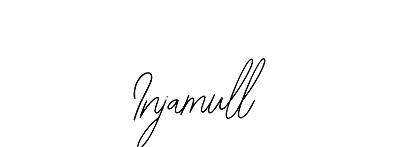 Use a signature maker to create a handwritten signature online. With this signature software, you can design (Bearetta-2O07w) your own signature for name Injamull. Injamull signature style 12 images and pictures png