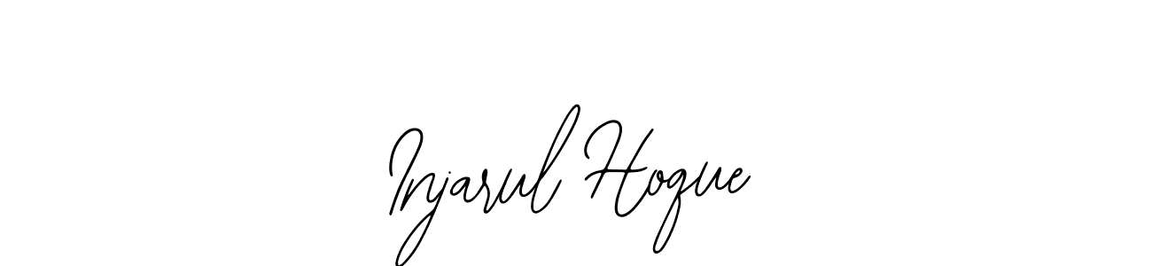 Design your own signature with our free online signature maker. With this signature software, you can create a handwritten (Bearetta-2O07w) signature for name Injarul Hoque. Injarul Hoque signature style 12 images and pictures png