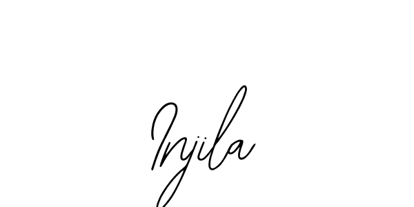 Make a beautiful signature design for name Injila. Use this online signature maker to create a handwritten signature for free. Injila signature style 12 images and pictures png