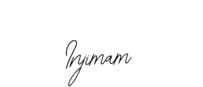 How to make Injimam signature? Bearetta-2O07w is a professional autograph style. Create handwritten signature for Injimam name. Injimam signature style 12 images and pictures png
