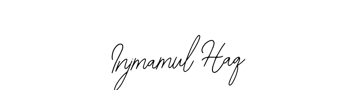 Use a signature maker to create a handwritten signature online. With this signature software, you can design (Bearetta-2O07w) your own signature for name Injmamul Haq. Injmamul Haq signature style 12 images and pictures png