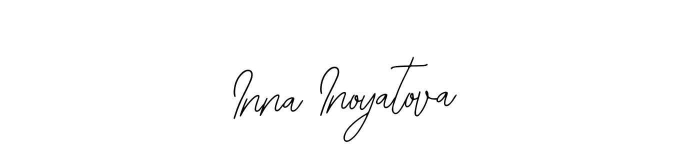 How to make Inna Inoyatova signature? Bearetta-2O07w is a professional autograph style. Create handwritten signature for Inna Inoyatova name. Inna Inoyatova signature style 12 images and pictures png