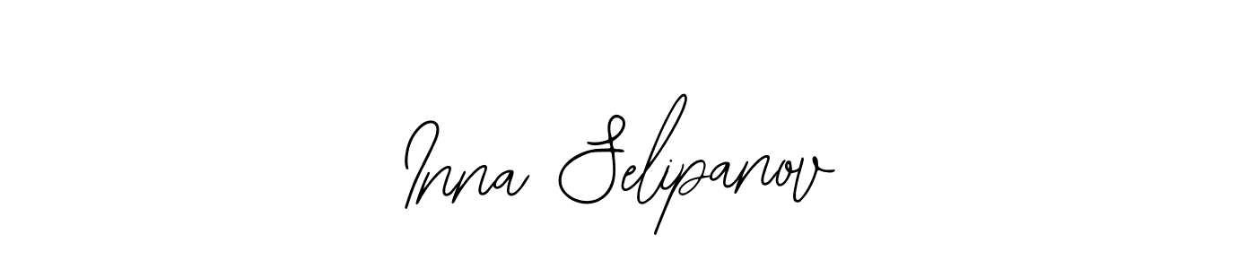 Design your own signature with our free online signature maker. With this signature software, you can create a handwritten (Bearetta-2O07w) signature for name Inna Selipanov. Inna Selipanov signature style 12 images and pictures png