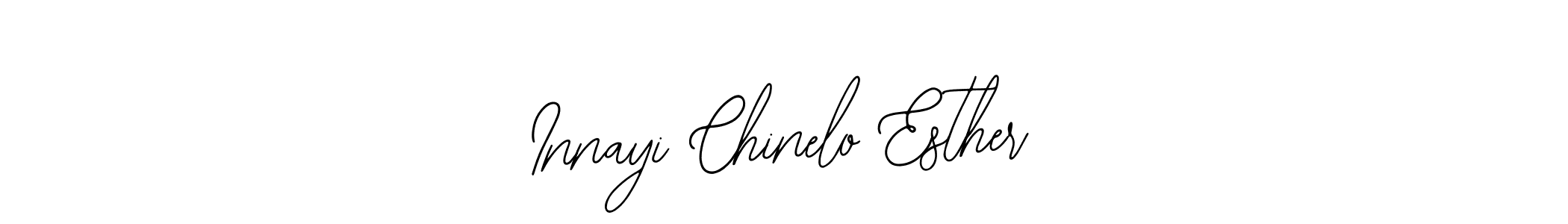 Create a beautiful signature design for name Innayi Chinelo Esther. With this signature (Bearetta-2O07w) fonts, you can make a handwritten signature for free. Innayi Chinelo Esther signature style 12 images and pictures png