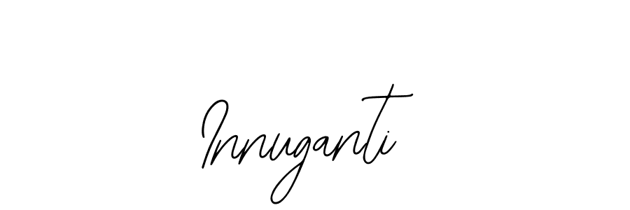 Use a signature maker to create a handwritten signature online. With this signature software, you can design (Bearetta-2O07w) your own signature for name Innuganti. Innuganti signature style 12 images and pictures png