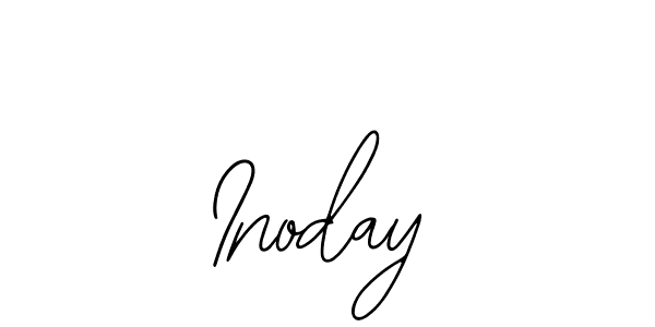 Make a short Inoday signature style. Manage your documents anywhere anytime using Bearetta-2O07w. Create and add eSignatures, submit forms, share and send files easily. Inoday signature style 12 images and pictures png