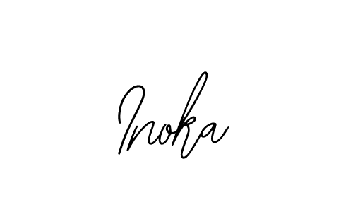 Make a beautiful signature design for name Inoka. With this signature (Bearetta-2O07w) style, you can create a handwritten signature for free. Inoka signature style 12 images and pictures png